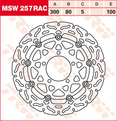 Rotor TRW TRW MSW257RAC MSW257RAC