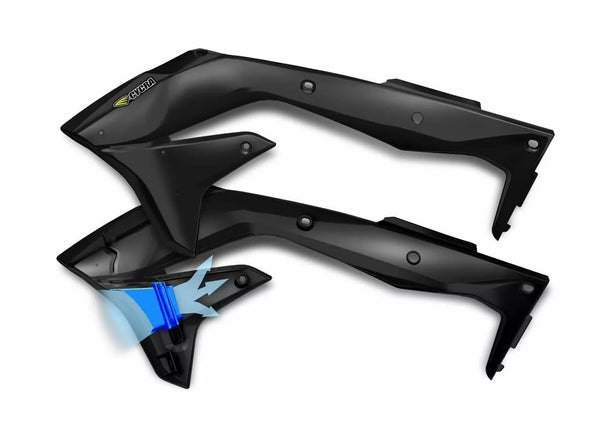 Cycra Showds P-Flow RMZ 250/450 BK 1CYC-1869-12