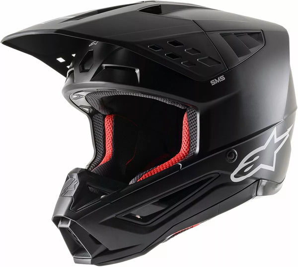 Alpinestars Cross MC Helmet SupeTech M5 Solid Black