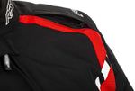 Primer eje textil mc-jacket negro /rojo