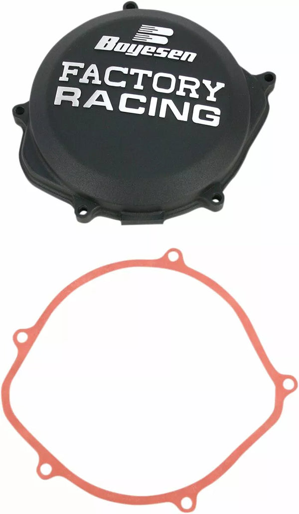 Cubierta de embrague de Boyesen CRF450R 09-16 BK CC-06AB