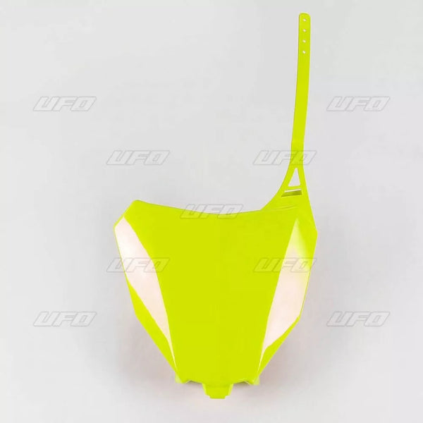 UFO FRT#Placa CRF450 17 Flo Amarillo HO04686#DFU
