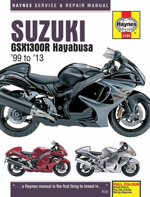 Manual de Haynes Hay Hayabusa 4184