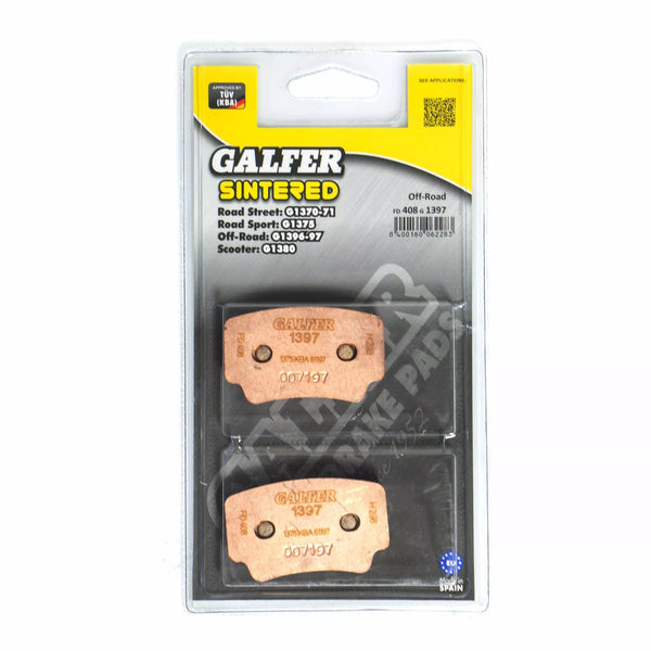 Padera de freno Galfer sinterizada ATV FD408G1397