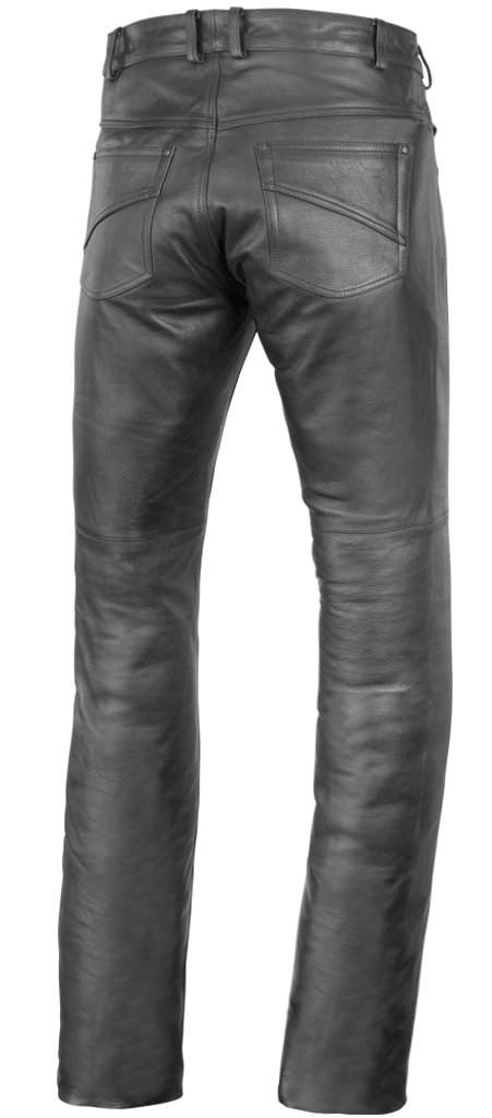 Pantalones de cuero büse negro