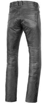 Pantalones de cuero büse negro