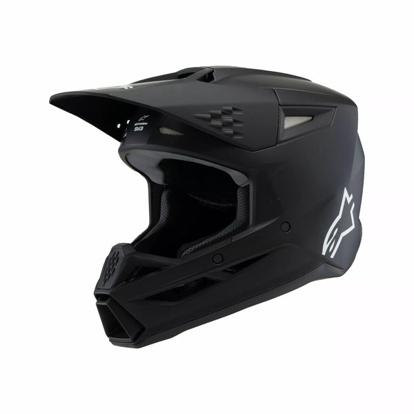 Alpinestars (MX) Casco YTH SM3 Solid Black YS 8302425-110 -Sy