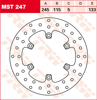Rotor TRW TRW MST247 MST247