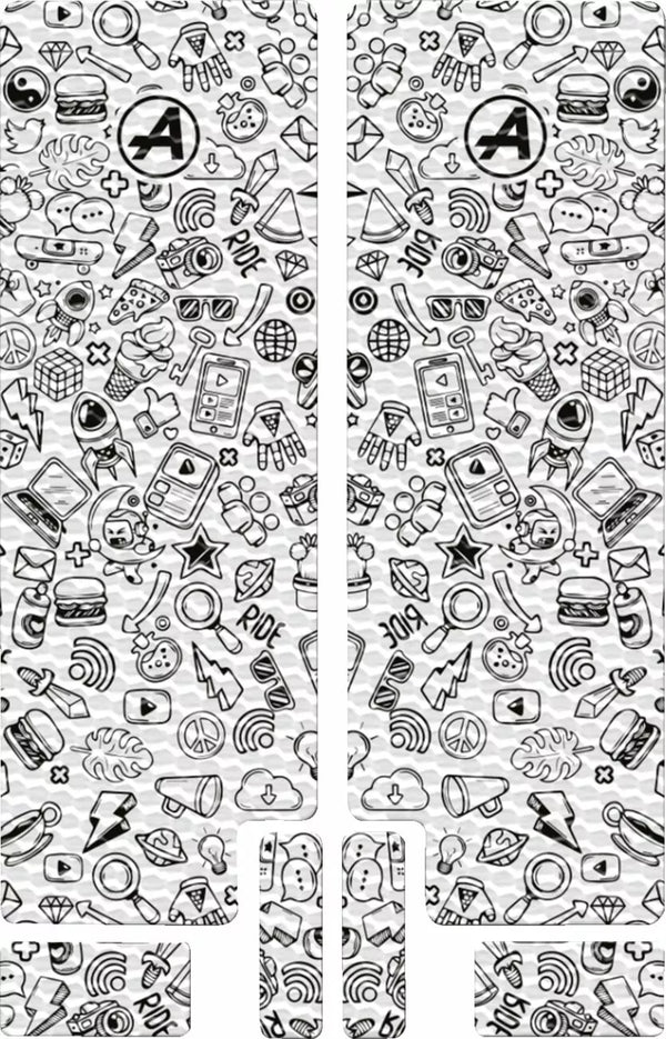 Algis Fork Decal Bk icono Bk Bk.T06.005