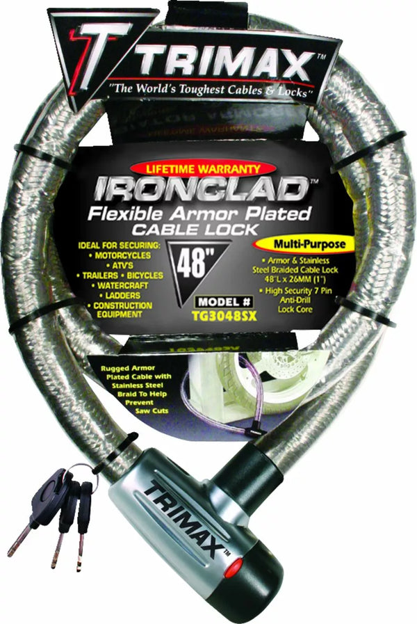 Cable de bloqueo de Trimax 48 TG3048SX