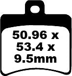 EBC Brake Tads SFA Org Scooter SFA298