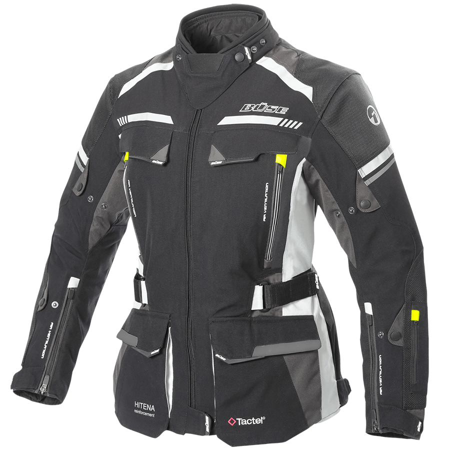 Büse Dam Textile MC Jacket Highland II Negro