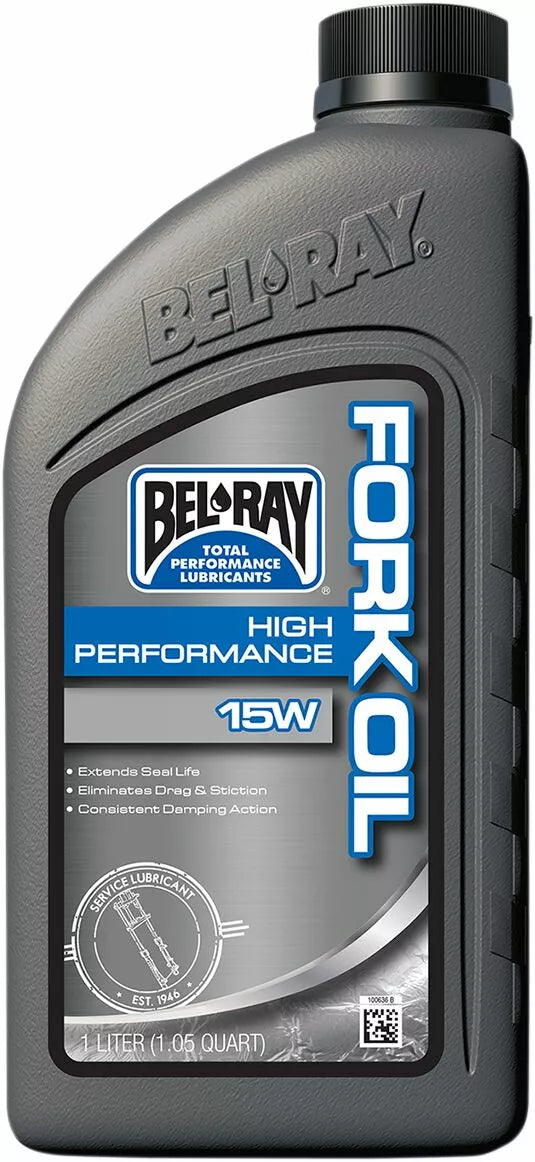 BEL-Ray Oil Fork High PERF 15W 1L 99330 B1LW