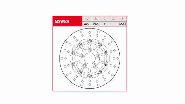 Rotor TRW TRW MSW509