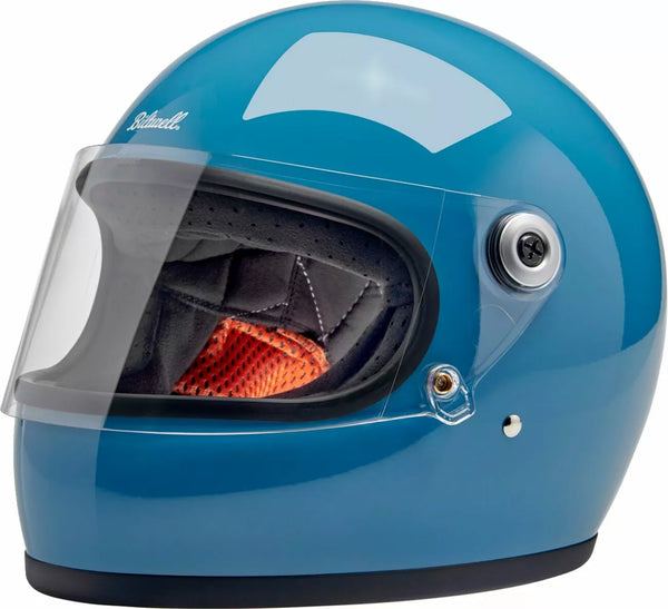 Biltwell Casco Gringo S Blue SM 1003-165-502