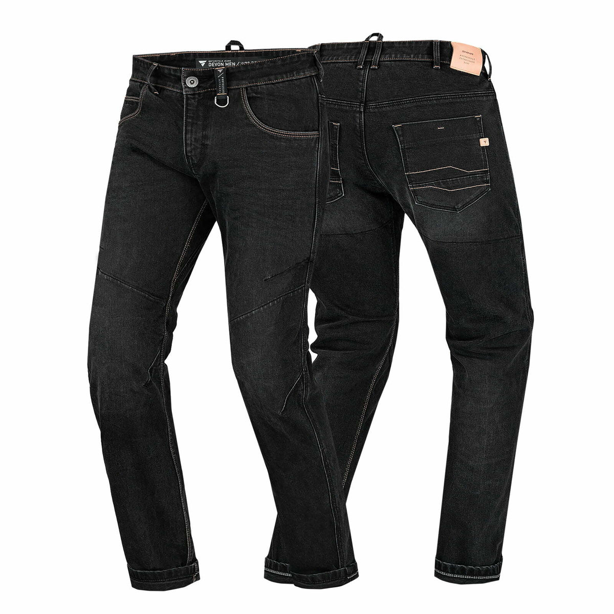 Shima lady kevlar mc-jeans devon black