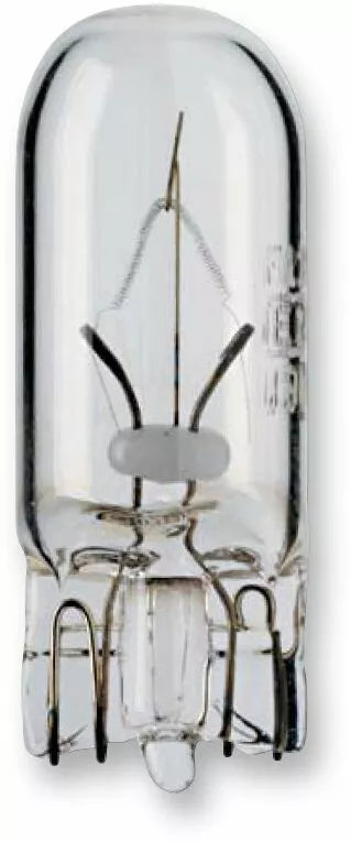 Bombilla de hilo dental 12V 5W T10 W2 1x9 5d 10pk 4291