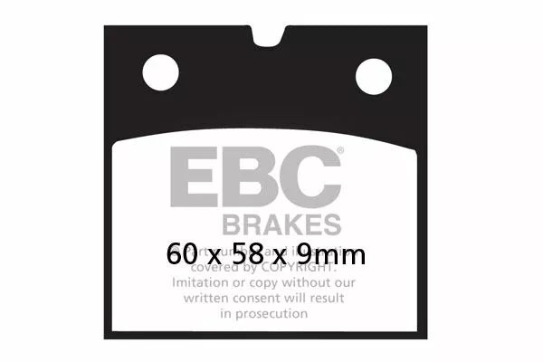 EBC Brake Tads Vee Semisntrd FA077V