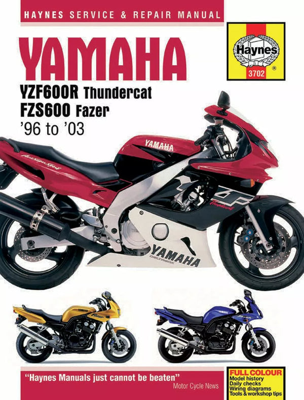 Haynes Manual YZF600R 3702