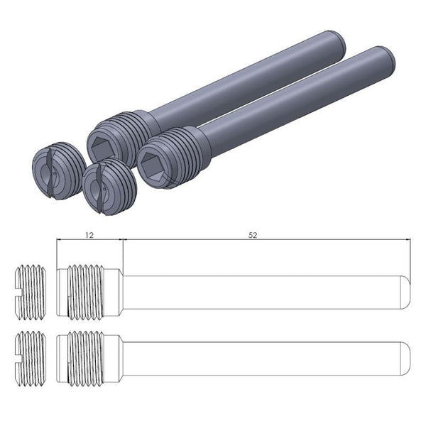 Pin de la pastilla de freno de Moto-Master 213039
