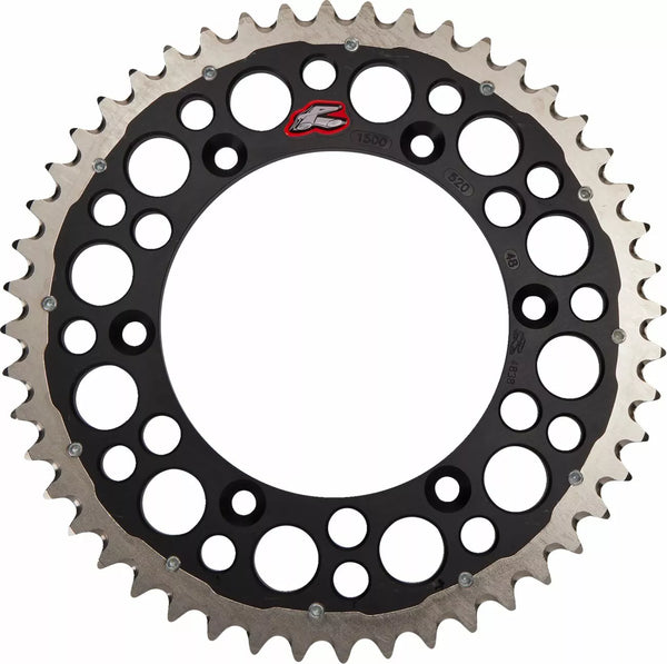 Renthal Sprocket R 520 48T BK SC Twin 1500-520-48GPBK