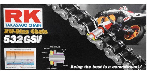 RK Chain RK532GSV 112R 532GSV-112-CLF