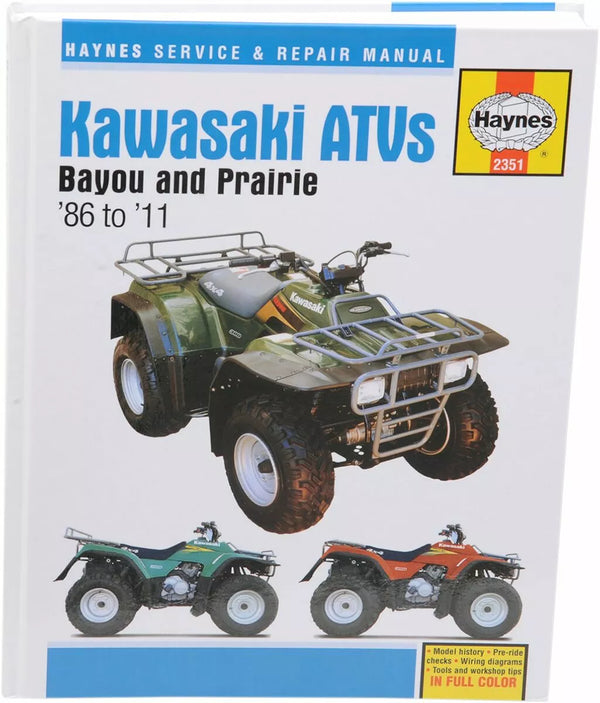 Manual de Haynes kaw atv 2351
