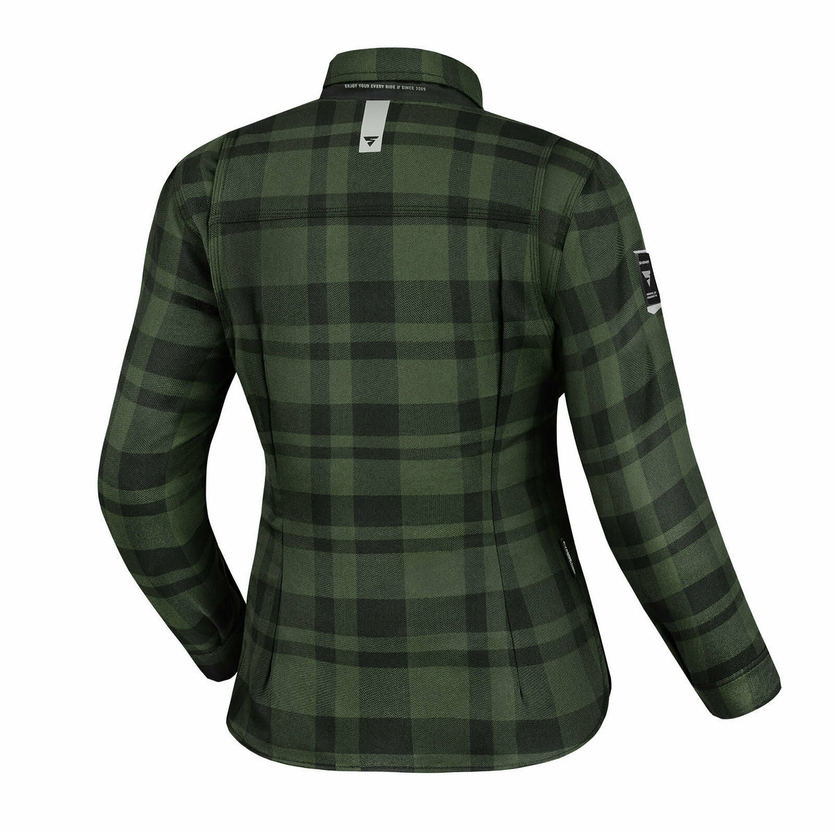 Shima Lady Kevlar Mc camisa Renegade 2.0 verde