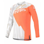 Alpinestars Techstar Factory Metal Sweater White/Orange Fluo/Gold