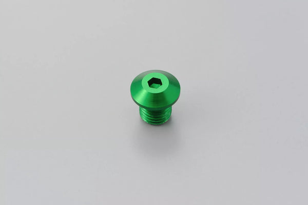 Daytona Mirror Plug Bolt Green Left 99801