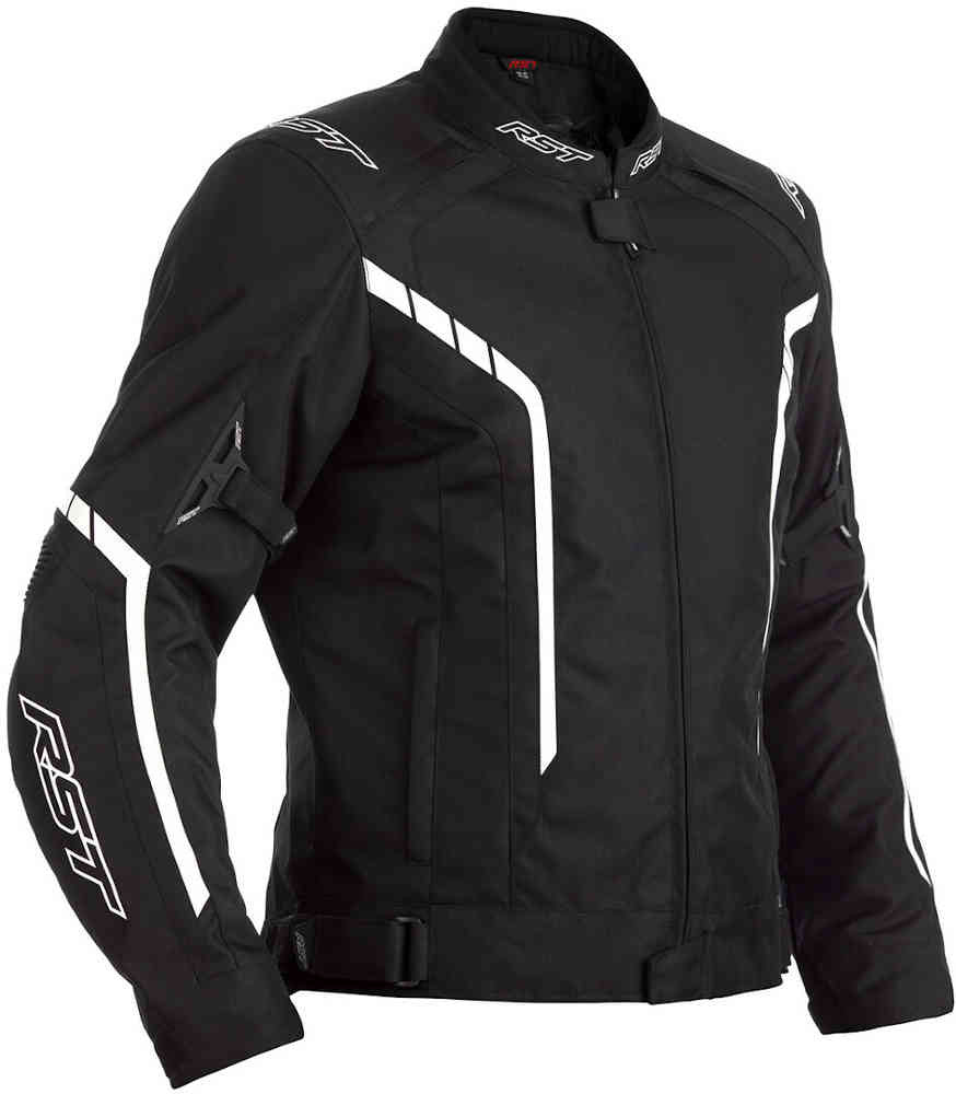 Primer eje textil mc-jacket negro /blanco