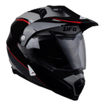 Ovnis aventura mc casco aries negros /gris