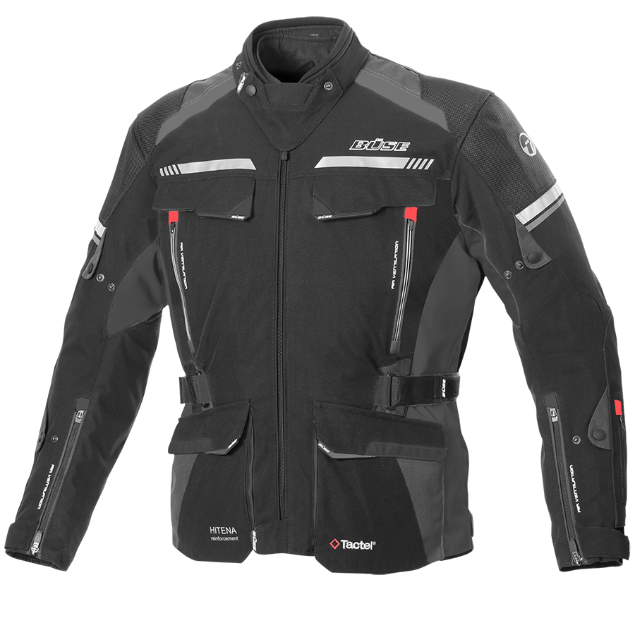 Büse Textile MC Jacket Highland II Negro