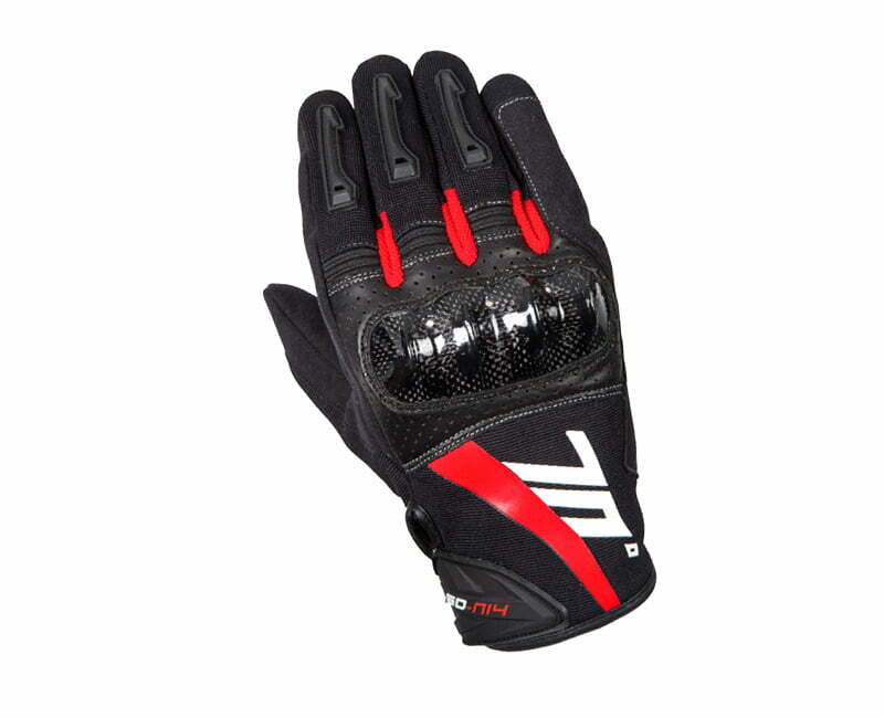 Setenta Guantes MC SD-N14 Negro /Rojo