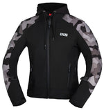 IXS Softshell MC Chaqueta SO MOTO NEGRO /CAMO