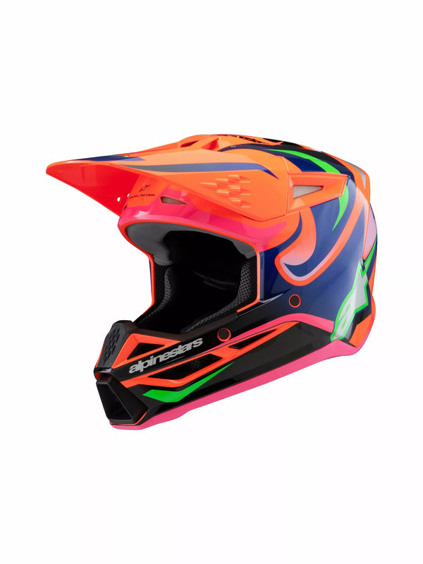 Alpinestars (MX) Casco YTH SM3 Deegan o/PU/PK 8301525-433-AL