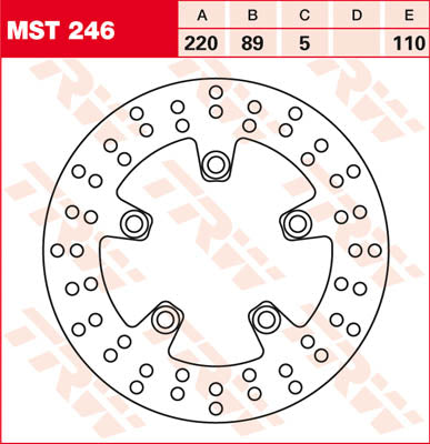 Rotor TRW TRW MST246 MST246