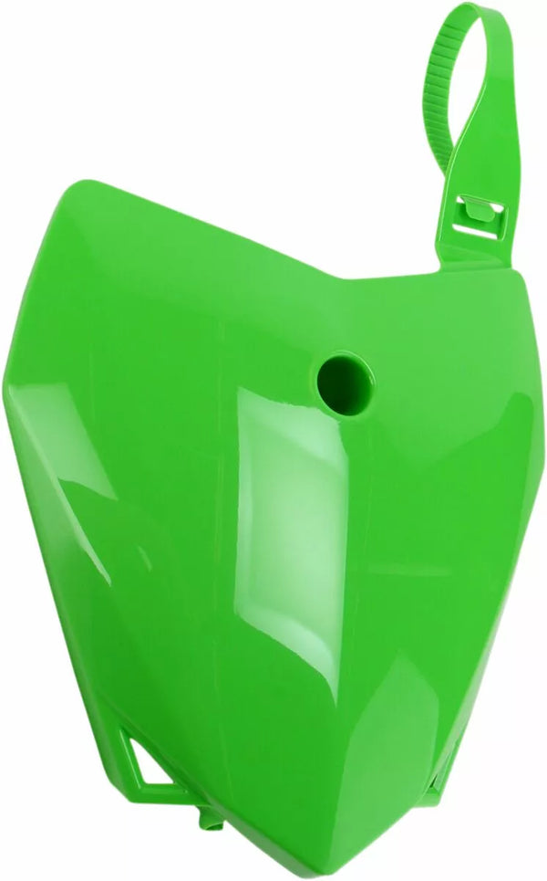 OVNIO Front #PLATE KLX110 10-17 GRN KA04718 #026