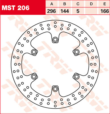 Rotor TRW TRW MST206 MST206