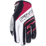 Cinco guantes MC Cross TRX RED