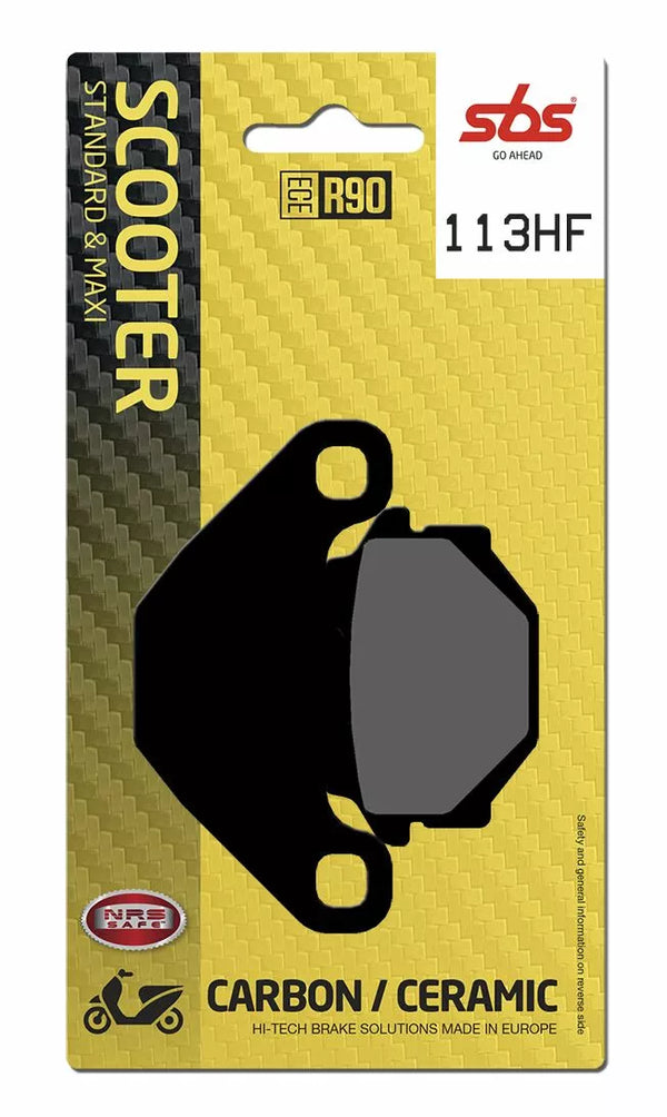 SBS BRAKE PAD CAR/CER SCOOT 113HF