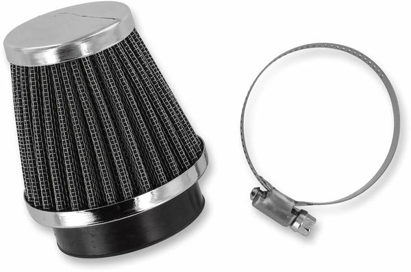 EMGO Air Filter Chrome End 52 mm 12-55752