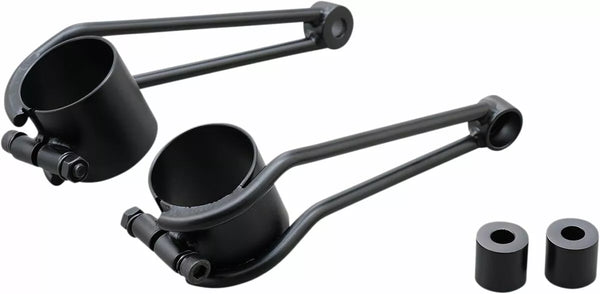 Soporte de faros de Daytona 39 mm negro 86941