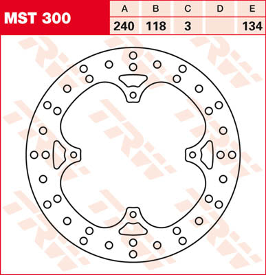 Rotor TRW TRW MST300 MST300