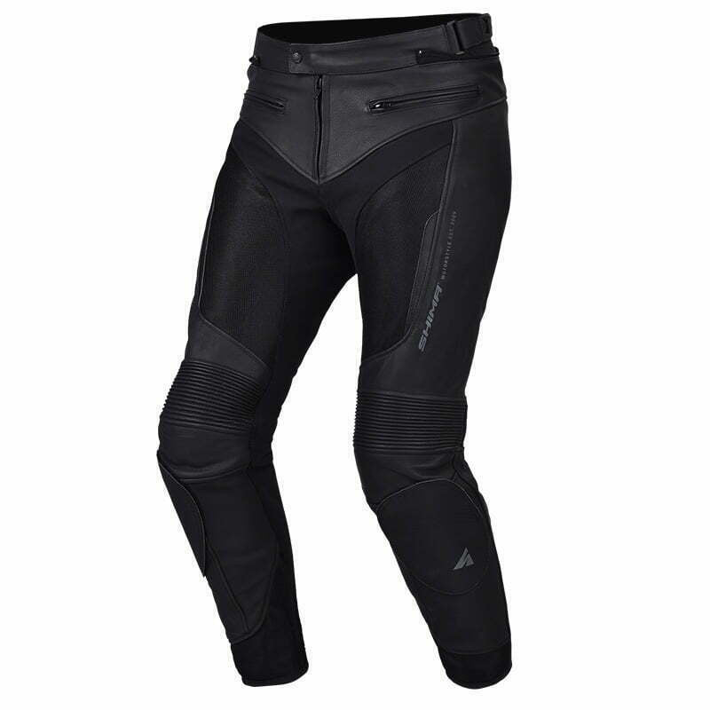 Pantalones de shima mc pistón negro