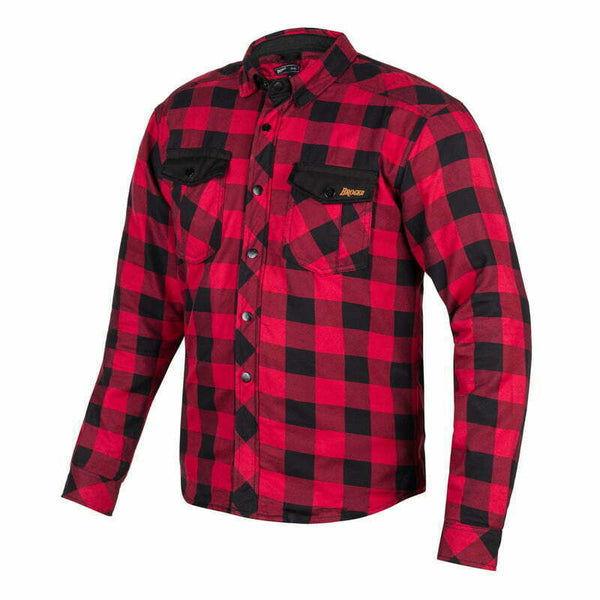 BROGER KEVLAR MC CAMISA ALASKA RED /NEGRO