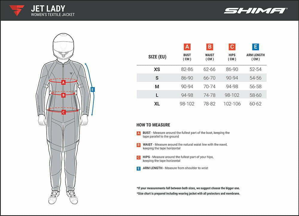 Shima Lady Textil Mc Jet Gray Gray