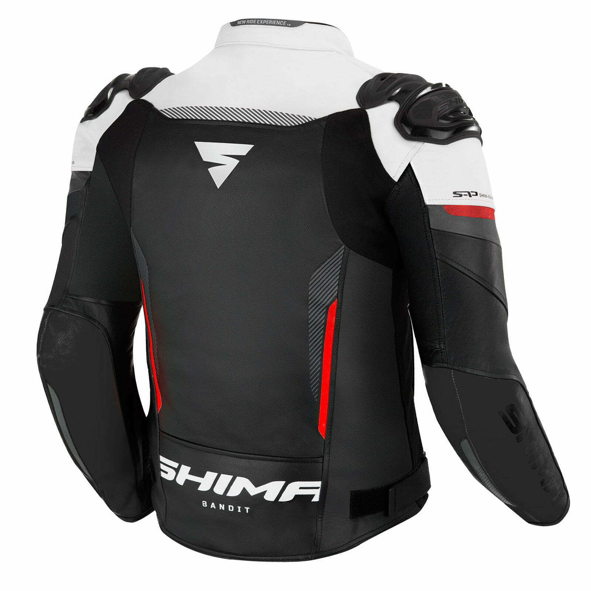 Chaqueta shima mc bandido negro /rojo /blanco