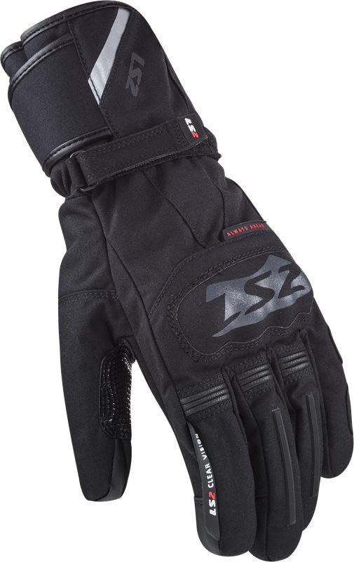 Ls2 mc guantes de nieve negro