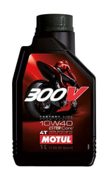 Motul Motorolja 4T Factory Line 10w-40 1L med avancerad EsterCore-teknologi för högpresterande motorcyklar. Perfekt för MX och racing.